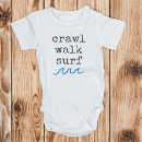 Search for beach baby clothes Crawl walk surf