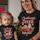 Search for christmas cheer cheerleading tshirts Xmas