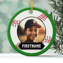 Search for baseball photo christmas tree decorations Team