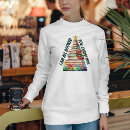 Search for librarian christmas tshirts Book christmas tree