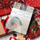 Search for babys first christmas cards Photo collage