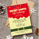 Search for secret santa exchange invitations Cute