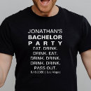 Search for funny bachelor party tshirts For him