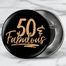 Search for 50th birthday badges Fiftieth