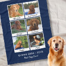 Search for photo memorial blankets Dog