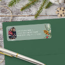 Search for rustic winter return address labels Pine cones
