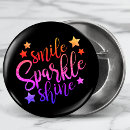 Search for multi coloured badges Birthday