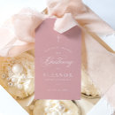 Search for elegant gift tags Pink