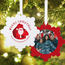 Search for papa christmas cards Red