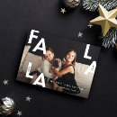 Search for fa la la la la christmas cards Modern
