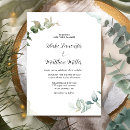 Search for simple greenery wedding invitations Spring summer fall winter
