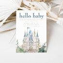 Search for castle baby shower invitations Fairytale
