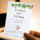 Search for wine bridal shower invitations Rose