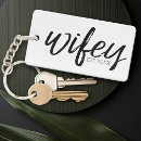 Search for whimsical wedding key rings Typography