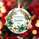 Search for grandmas first christmas tree decorations For her