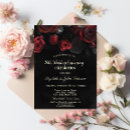 Search for wedding anniversary invitations red