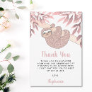 Search for sloth thank you cards Whimsical