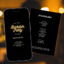 Search for black and white stag party invitations Stylish
