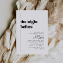 Search for retro rehearsal dinner invitations Minimalist