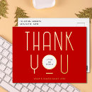 Search for thank you business postcards Gold