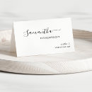 Search for wedding place cards Black and white