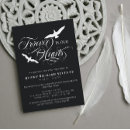 Search for forever in our hearts invitations Elegant