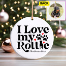 Search for i love my dog christmas tree decorations Cute