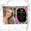 Search for damask birthday invitations Feminine