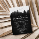 Search for tree memorial invitations Forest