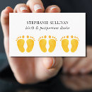 Search for newborn baby business cards Midwife