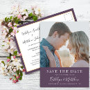 Search for lavender save the date postcards Stylish