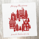 Search for real estate christmas postcards Red