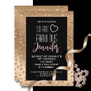 Search for for her 50th birthday invitations Typography