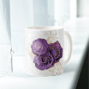 Search for purple roses mugs Gold