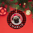 Search for buffalo check christmas tree decorations Red plaid
