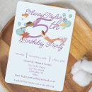 Search for mermaid pool party invitations Watercolor