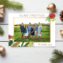 Search for gold christmas cards Vintage