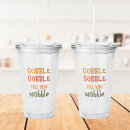 Search for gobble drinkware Thanksgiving