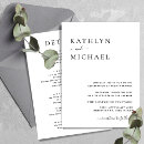 Search for fun 5x7 wedding invitations Black and white