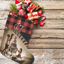 Search for plaid christmas stockings Red buffalo plaid