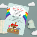 Search for noahs ark baby shower invitations Bible