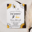 Search for black yellow baby shower invitations Mummy to bee