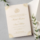 Search for cream and gold wedding invitations Calligraphy