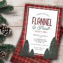 Search for flannel and frost Christmas party