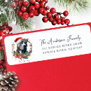 Search for christmas dog return address labels Festive