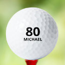 Search for 80th birthday golf balls Modern
