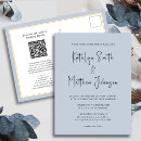 Search for blue wedding invitations All in one