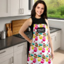 Search for cupcake birthday party aprons Funny