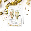 Search for new year toast invitations Elegant