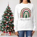 Search for red and green christmas hoodies Typography